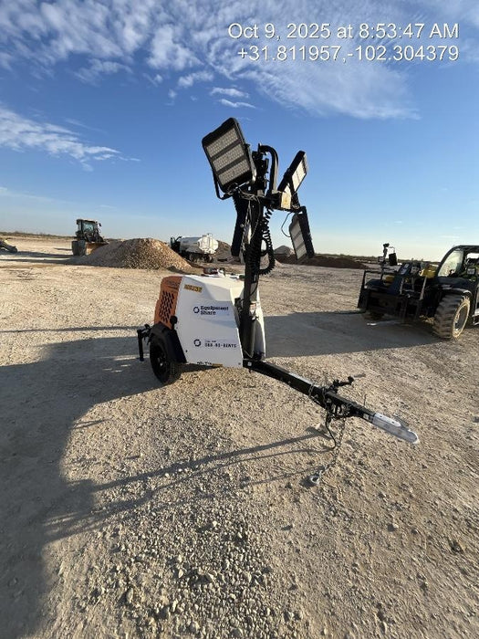 2024 Generac MLT2 Diesel, Flex Switch 120V Input, Powerzone Controller, 
(4) 320W LED Lights, 4kW Generator, 39.9 Gal Fuel Tank, 2" Ball, T3