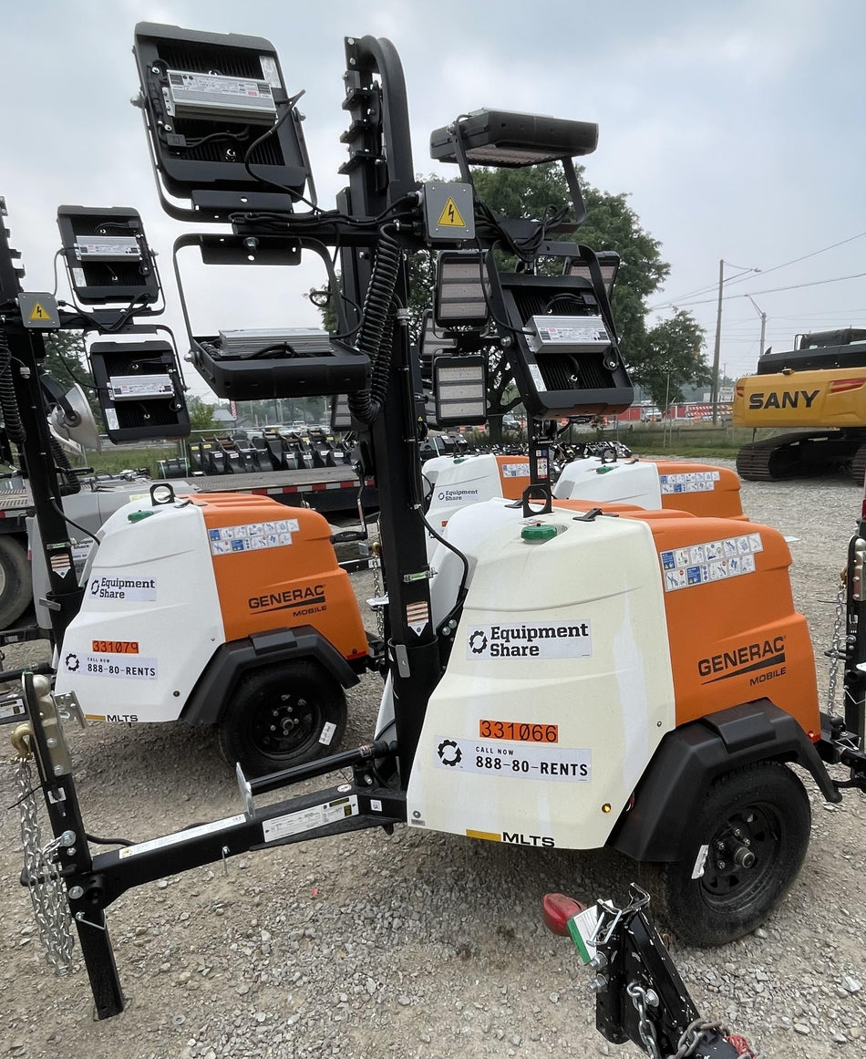 2023 Generac MLT2 Diesel, Flex Switch 120V Input, Powerzone Controller, (4) 320W LED Lights, 4kW Generator, 39.9 Gal Fuel Tank, 2" Ball, T3