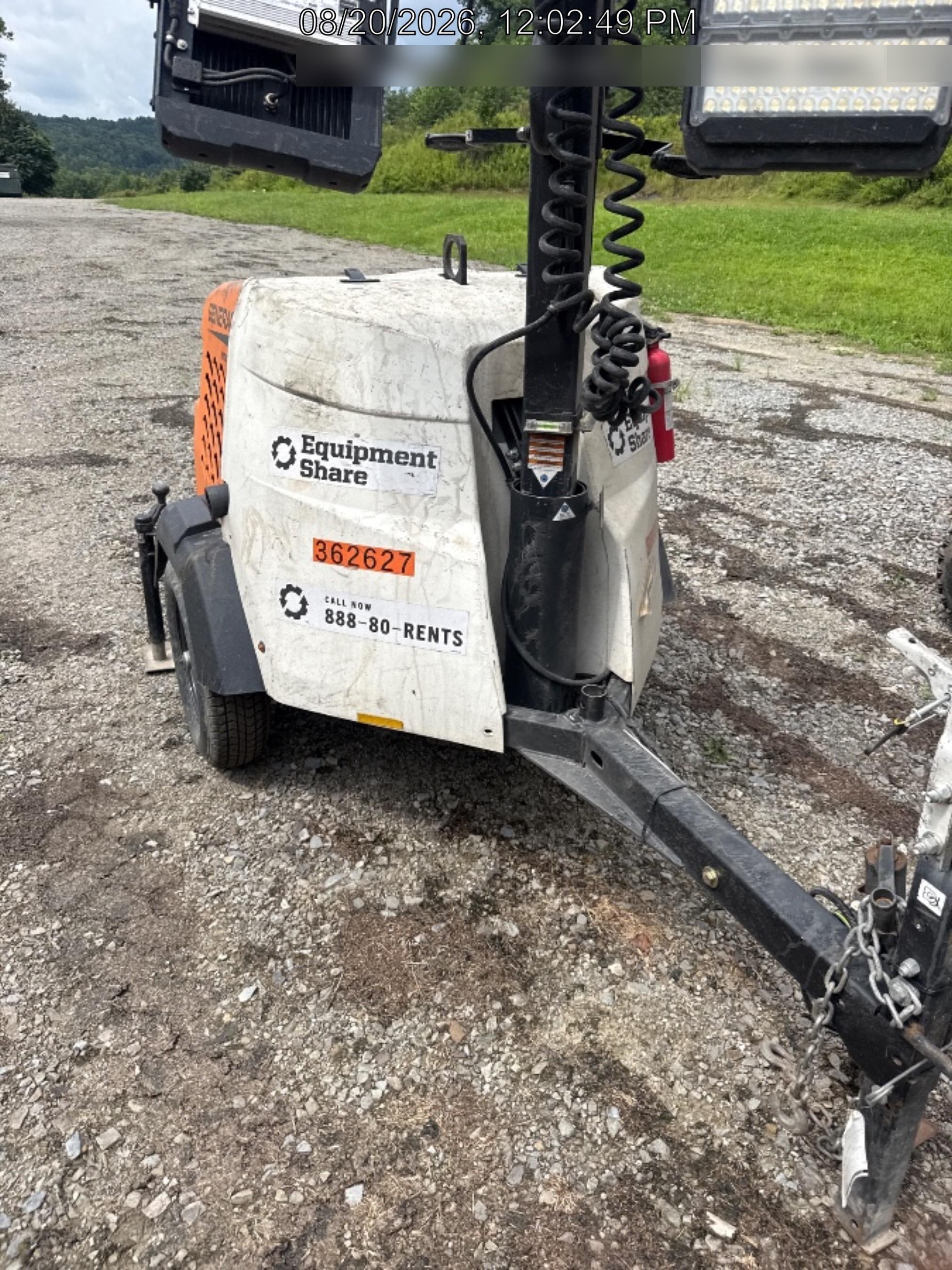 2023 Generac MLT2 Diesel, Flex Switch 120V Input, Powerzone Controller, 
(4) 320W LED Lights, 4kW Generator, 39.9 Gal Fuel Tank, 2" Ball, T3