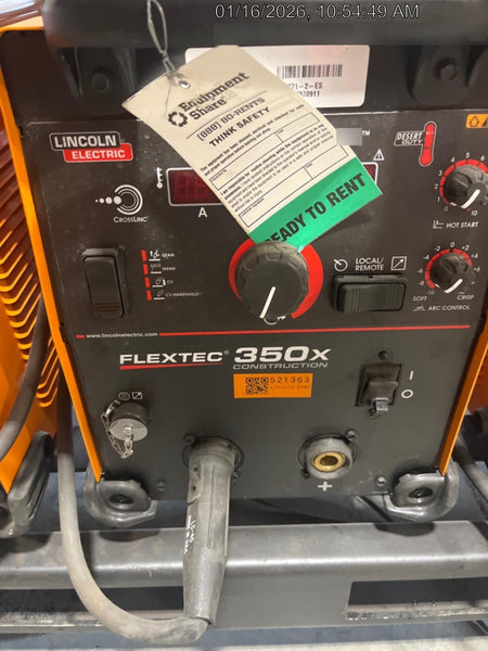 2025 LINCOLN ELECTRIC FLEXTEC 350X