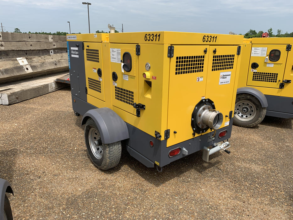 2020 ATLAS COPCO PAS 150 HF CS Enclosed