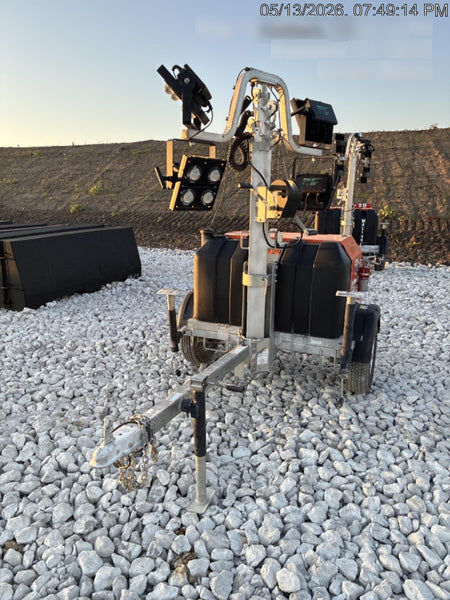 2024 Wanco WLTT-4MM4K Diesel, Deep Sea Controller, Shore Power Plug, Auto Start, (4) 350W LED Floodlights, 4kW Generator, 60 Gal Fuel Tank, 2" Ball, T3