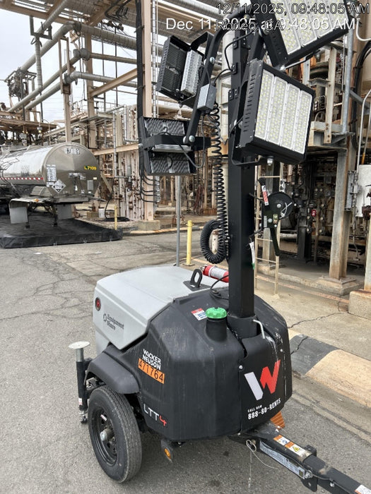 2024 Wacker Neuson LTT4 Diesel, Kohler KDW702, Deep Sea Controller, Auto Start, LED 320W, Bypass Outlet, T3