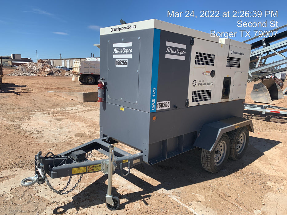 2021 ATLAS COPCO QAS 125