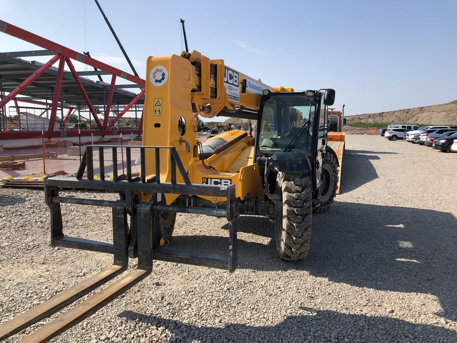 2020 JCB 509-42 Cab/Heat/Air, Solid Tires, Work Lights, Beacon, Aux Hydraulics, Back up Alarm, Lifting Eye, ES Decals