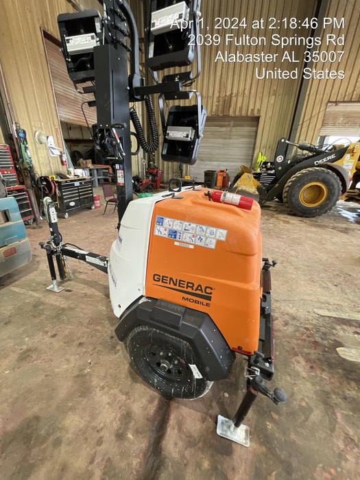 2024 Generac MLT2 Diesel, Flex Switch 120V Input, Powerzone Controller, 
(4) 320W LED Lights, 4kW Generator, 39.9 Gal Fuel Tank, 2" Ball, T3