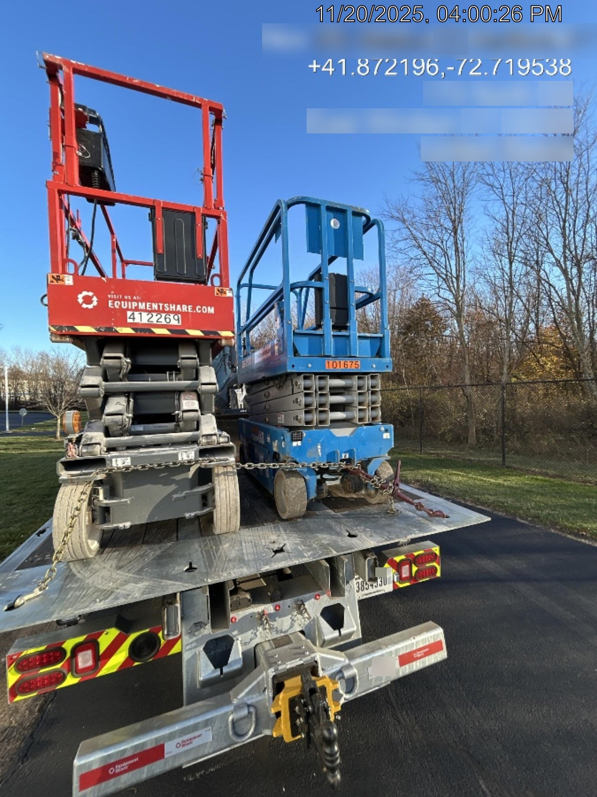 2020 Genie GS-1930 Fixed rails with chain entry gate - Pre A92.20