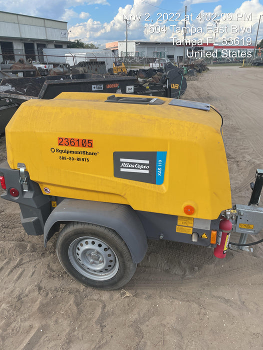 2022 ATLAS COPCO XAS 110