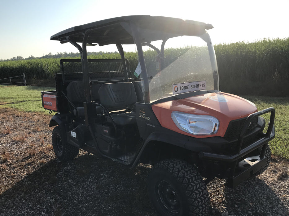 2020 Kubota RTV-X1140W-H Canopy, 4-Seater, Diesel, Windshield Acrylic Clear, Strobe Light, Backup Alarm