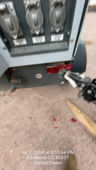 2022 Wacker Neuson LTW20Z1 Isuzu Dsl. Engine, 23' Mast, (4) 300W LED Lights, CWK, Programmable Dawn to Dusk, 360 Deg. Rotation, 57 Gal. Tank, Trailer Mounted