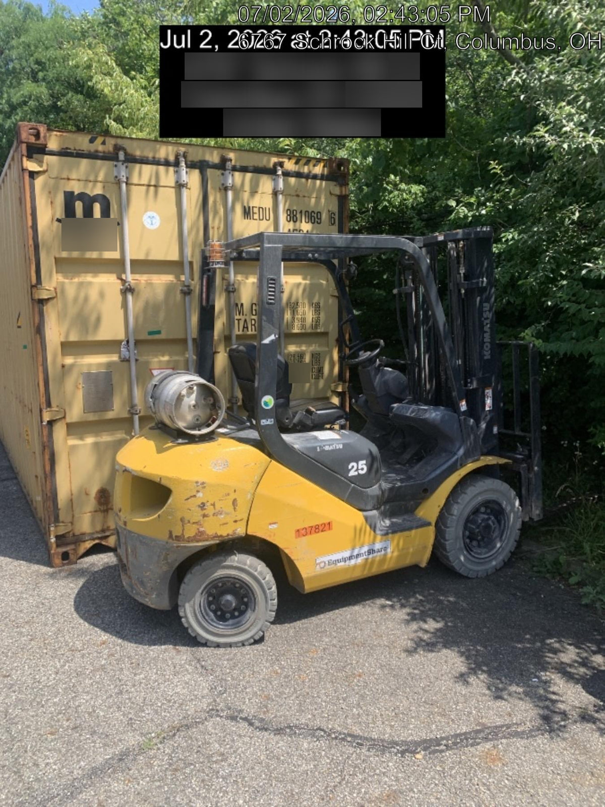 2021 KOMATSU FG25T-16