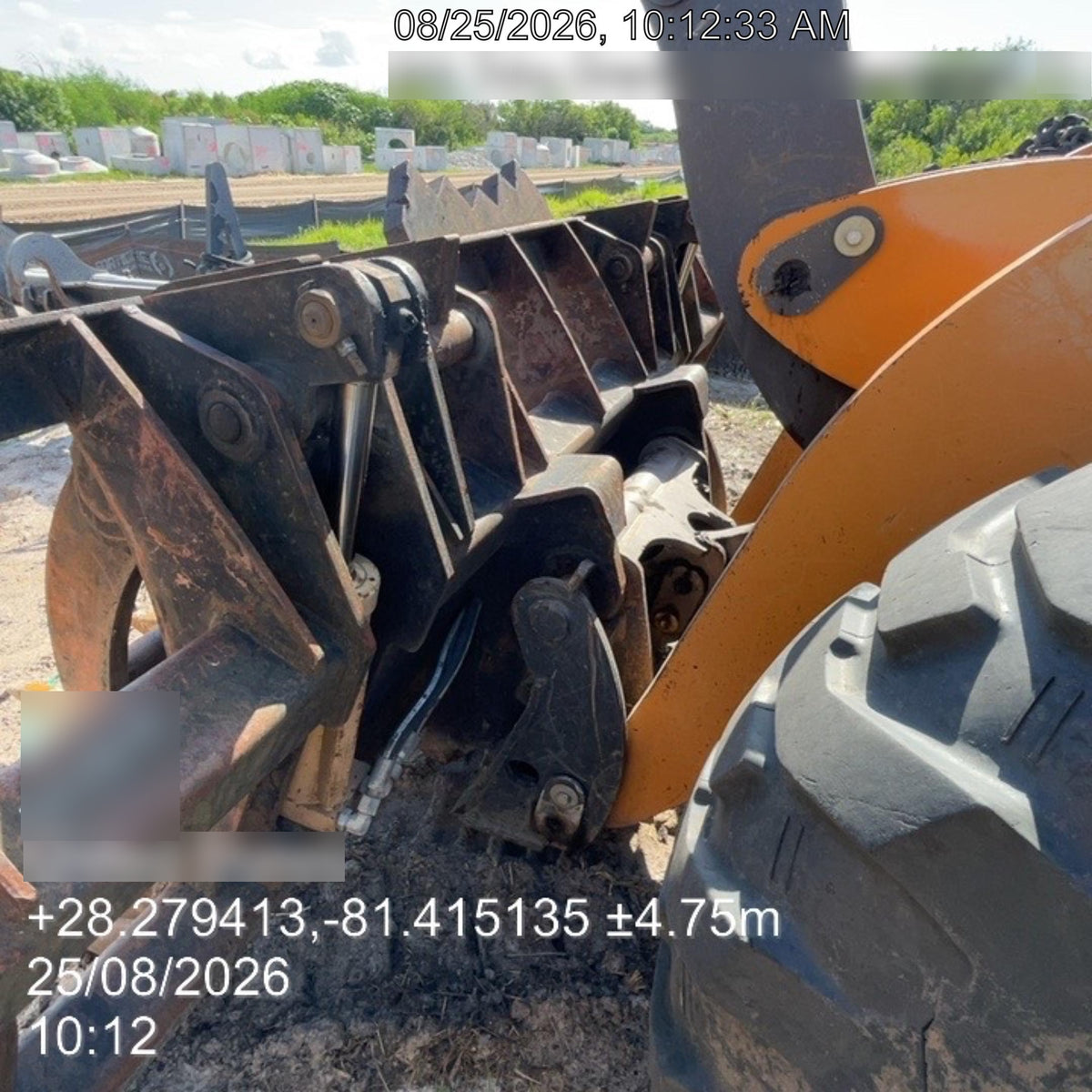 2021 FLECO 120" Grapple Rake - Fleco