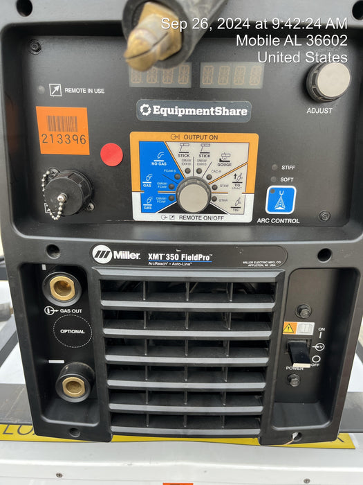 2021 MILLER ELECTRIC XMT 350