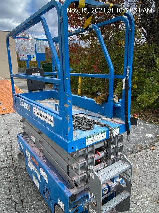 2020 Genie GS-1930 Fixed rails with chain entry gate - Pre A92.20