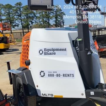 2024 Generac MLT2 Diesel, Flex Switch 120V Input, Powerzone Controller, 
(4) 320W LED Lights, 4kW Generator, 39.9 Gal Fuel Tank, 2" Ball, T3