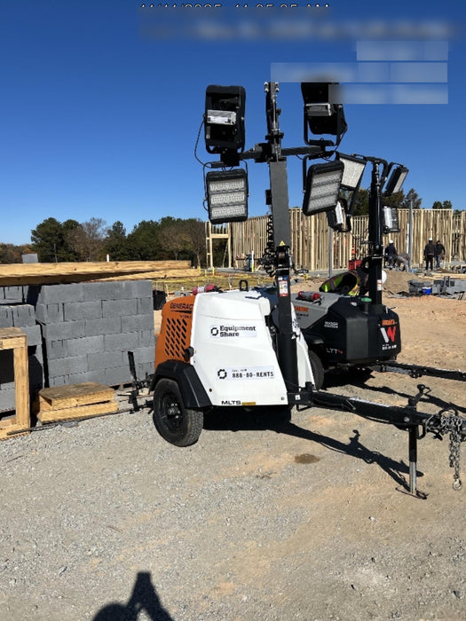 2023 Generac MLT2 Diesel, Flex Switch 120V Input, Powerzone Controller, (4) 320W LED Lights, 4kW Generator, 39.9 Gal Fuel Tank, 2" Ball, T3