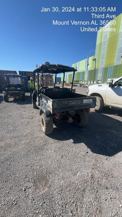 2022 Club Car CA1700D Canopy, Diesel, 4 Passenger