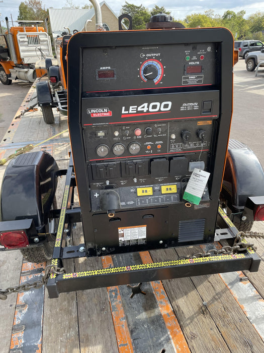 2022 Lincoln Electric LE400 Kubota V1505, Trlr, Cable Rack, Light Kit, ES Decals, T3