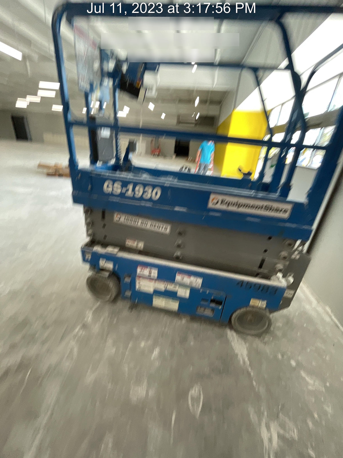 2019 Genie GS-1930 Fixed rails with chain Entry
