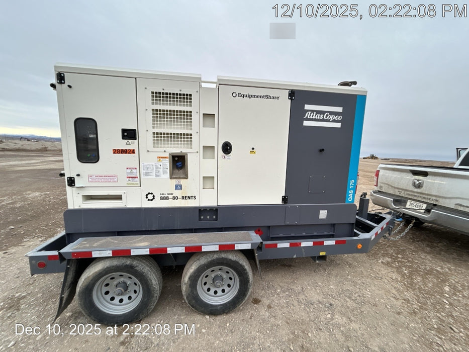 2022 ATLAS COPCO QAS 175