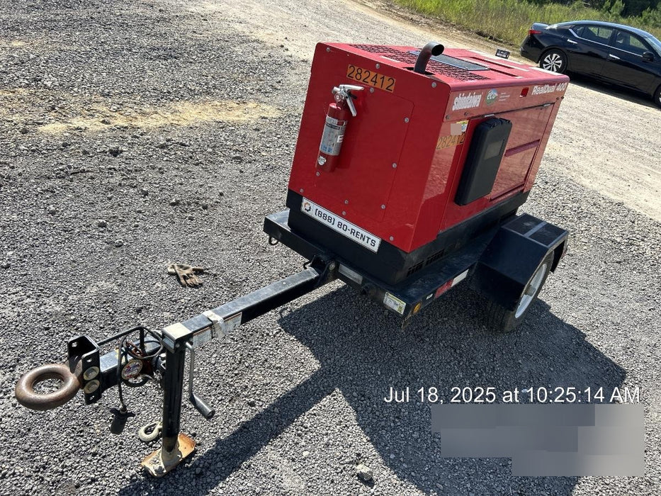 2022 Shindaiwa DGW400MDL Kubota D902 Engine, 23 HP, Dual Op Welder, Wire, Arc, Droop Stick, Tig, and CC Stick Functionality, Simulphase, 3 Phase and 1 Phase Gen Output, Single Axle NB Trlr, Slr Trckl Chrg 12V 12W, Fire Ext