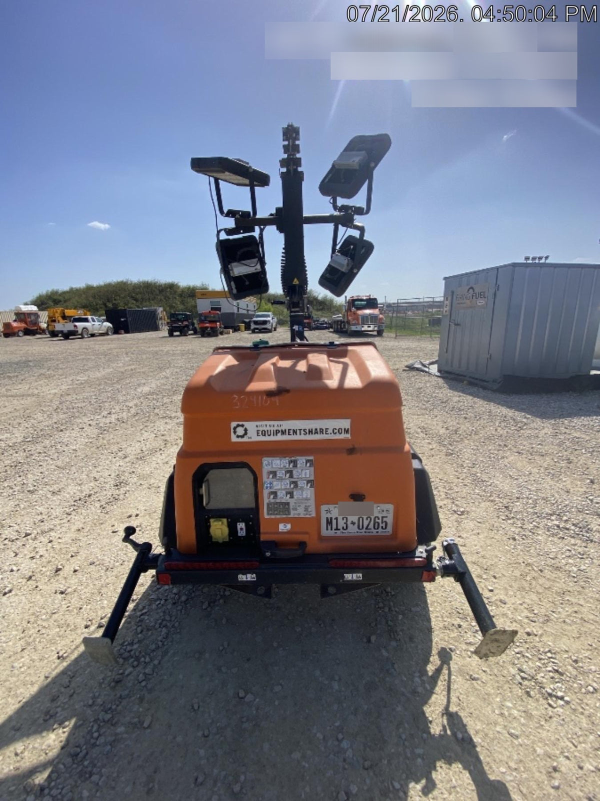 2023 Generac MLT2 Diesel, Flex Switch 120V Input, Powerzone Controller, (4) 320W LED Lights, 4kW Generator, 39.9 Gal Fuel Tank, 2" Ball, T3