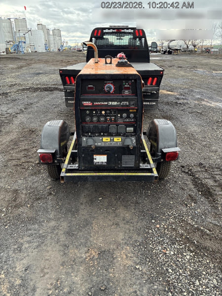 2021 Lincoln Electric Vantage 322 Vantage 322 Ready Pak 3 w/ Decals, ORANGE (includes trailer, cable rack, fender light kit) NO Telematics