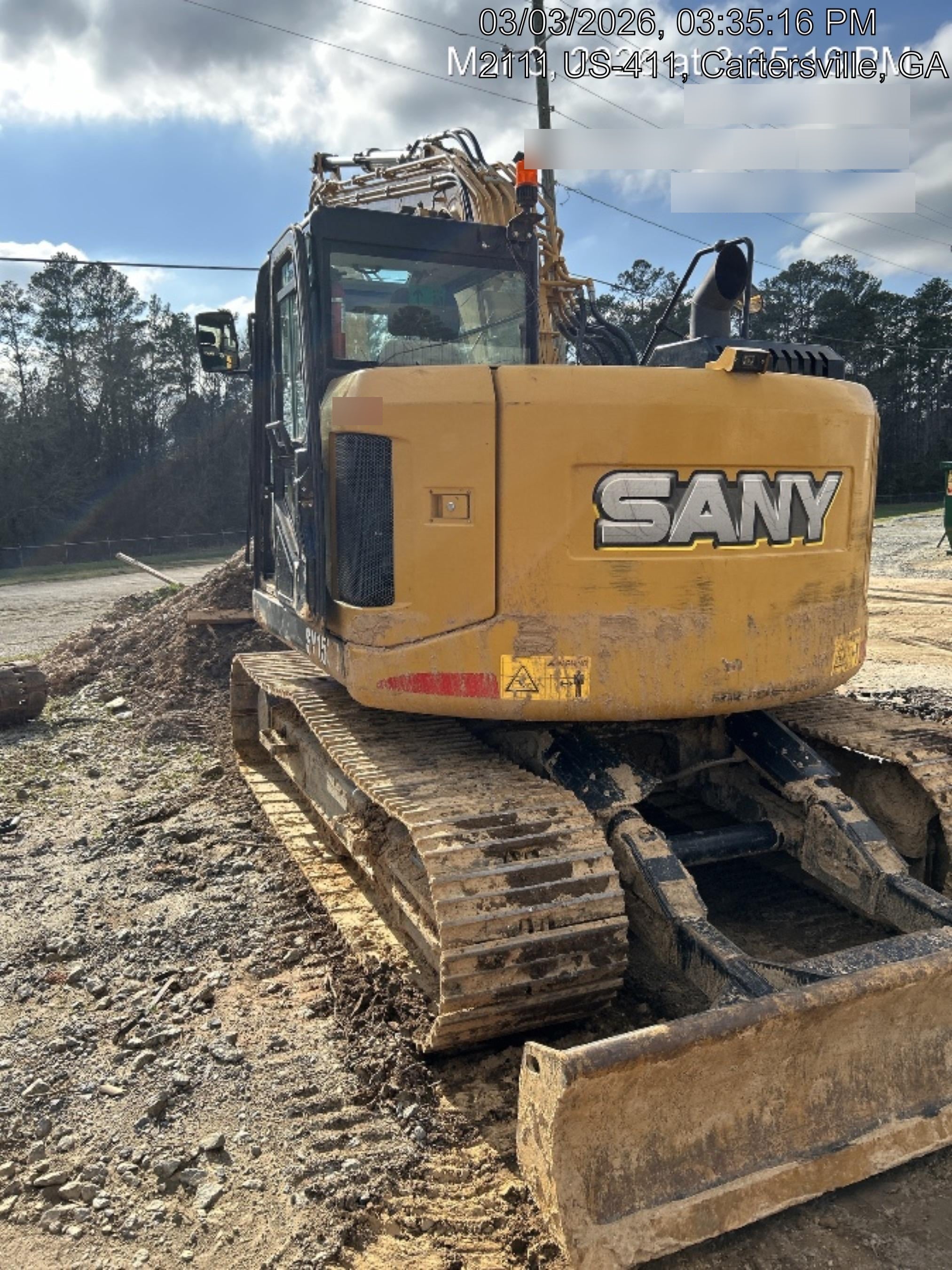 2022 SANY SY155 U