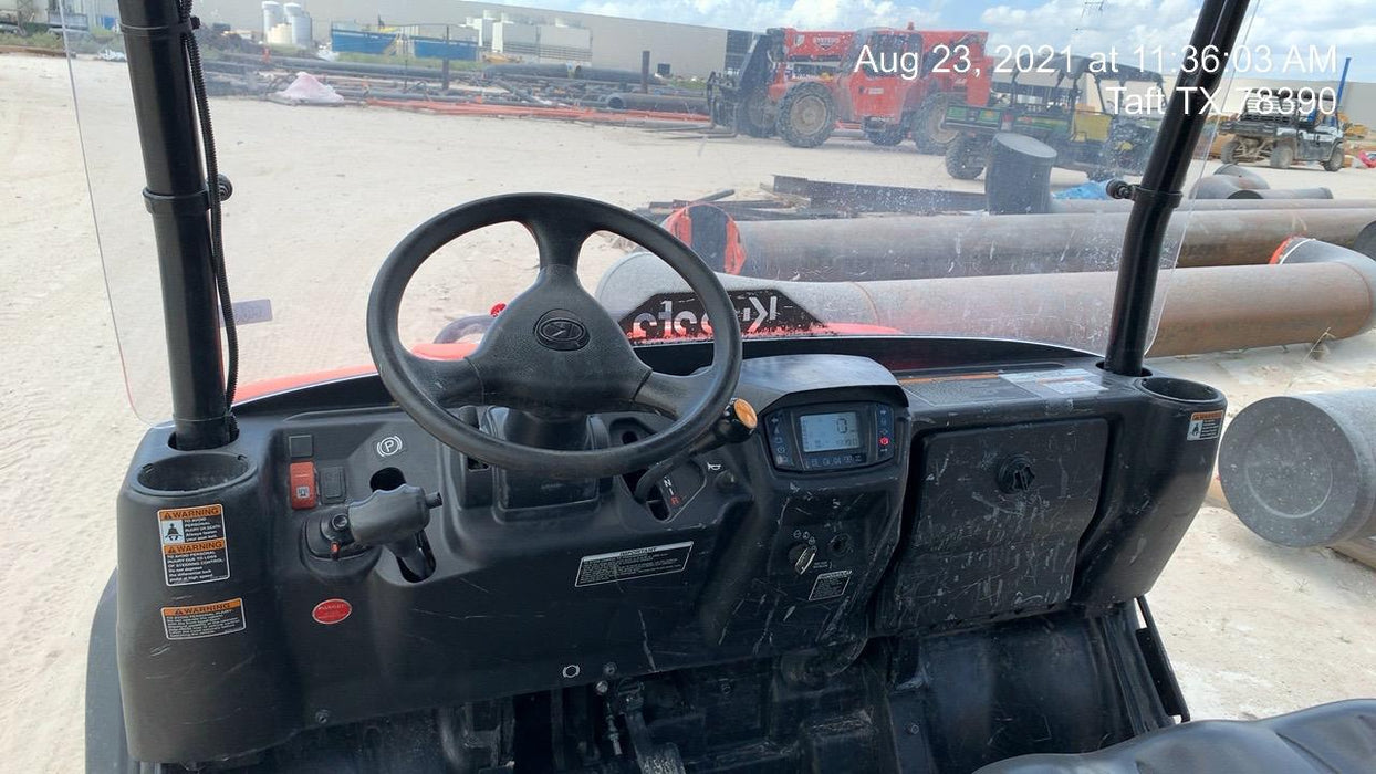 2020 Kubota RTV-X1140 4 Seat UTV, 4WD, Canopy, Standard Rental Spec