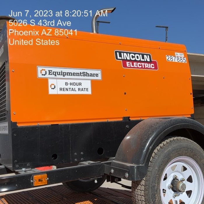 2023 Lincoln Electric LE400 Kubota V1505, Trlr, Cable Rack, Light Kit, ES Decals, T3