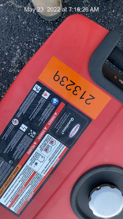 2022 SIMPSON SIG3632E