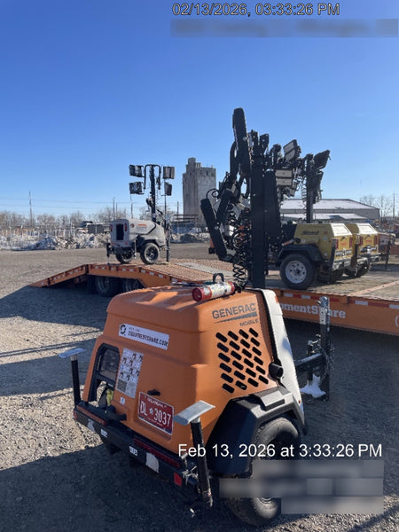 2023 Generac MLT2 Diesel, Flex Switch 120V Input, Powerzone Controller, 
(4) 320W LED Lights, 4kW Generator, 39.9 Gal Fuel Tank, 2" Ball, T3