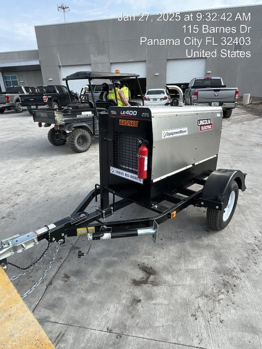 2024 Lincoln Electric LE400 Kubota V1505, Trlr, Cable Rack, Light Kit, ES Decals, T3