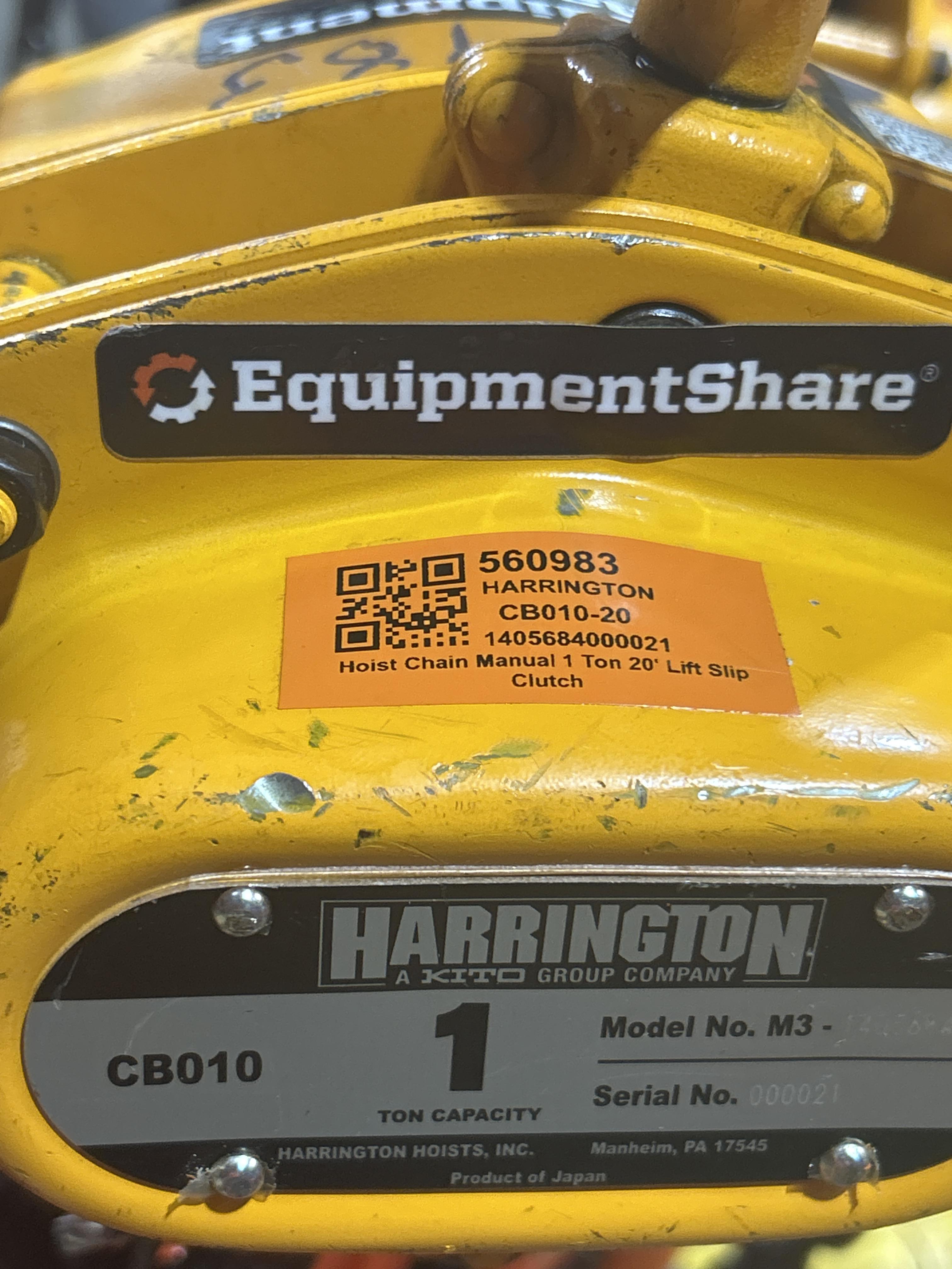 2025 HARRINGTON CB010-20