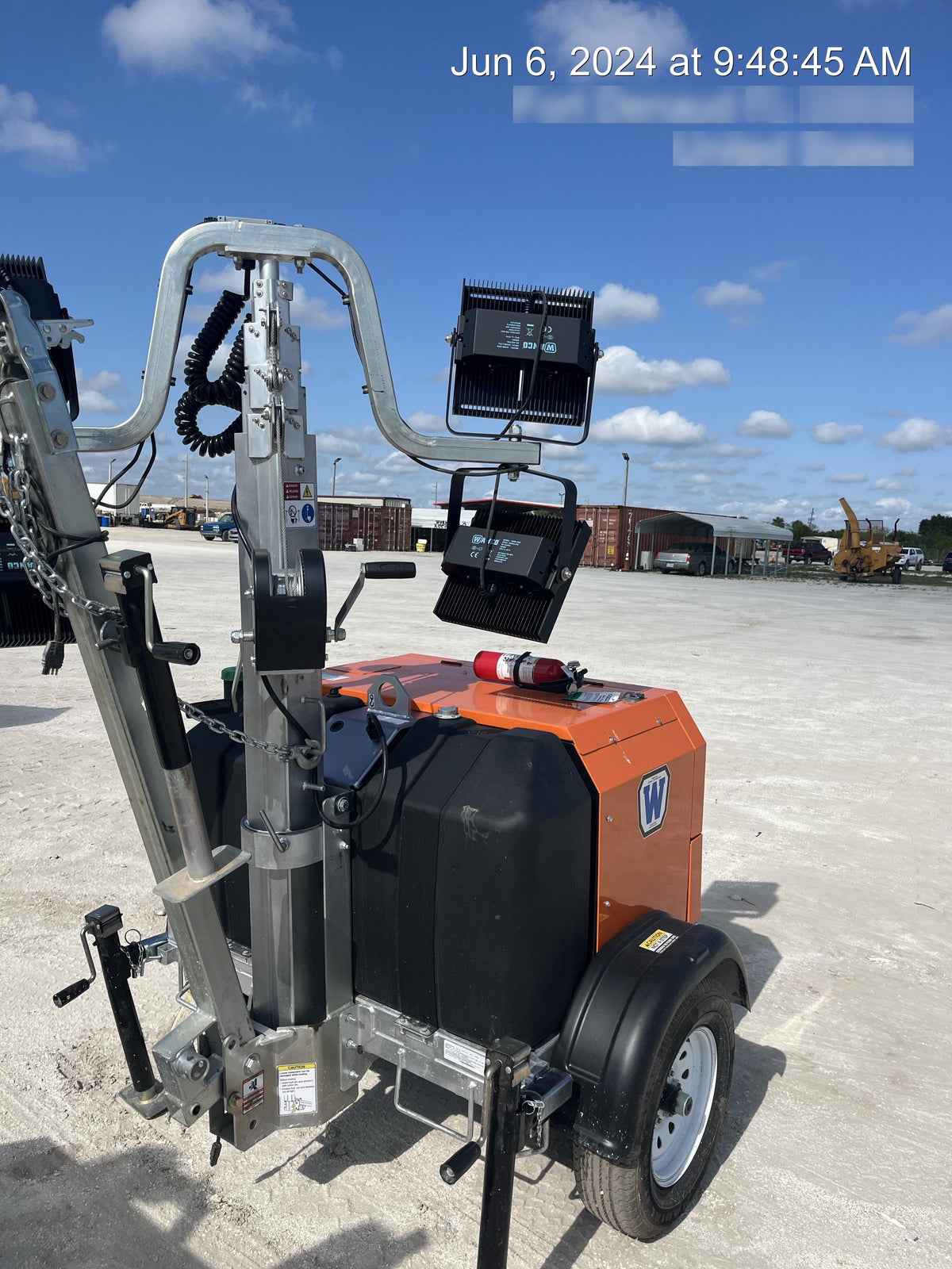 2023 Wanco WLTT-4MM4K Diesel, Deep Sea Controller, Shore Power Plug, Auto Start, (4) 350W LED Floodlights, 4kW Generator, 60 Gal Fuel Tank, 2" Ball, T3