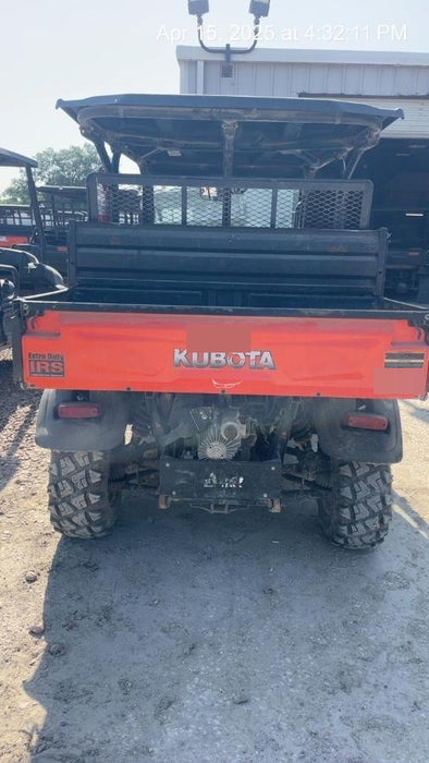 2019 Kubota RTV-X1140W-H 4wd Utility Cart, LED Strobe, Windshield Tempered Glass, Plastic Canopy, Wire Harness Kit, Backup Alarm