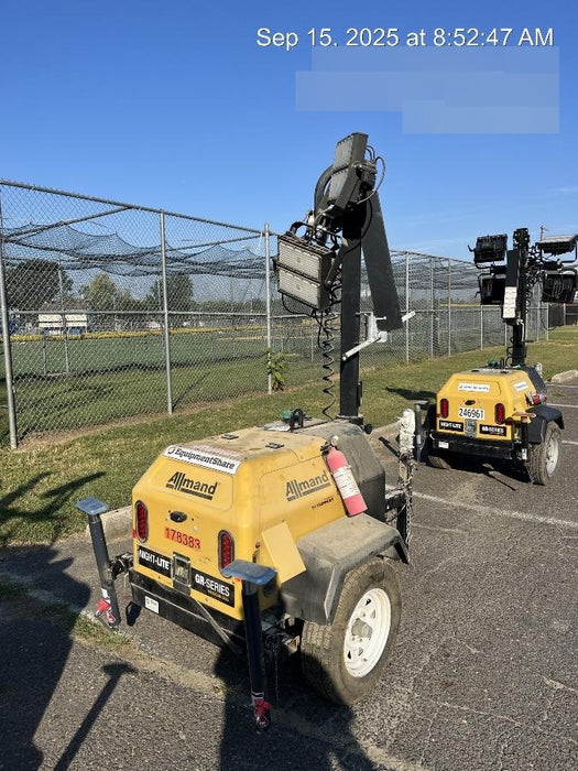 Allmand NLV3GR 3kW Light Plant - LED