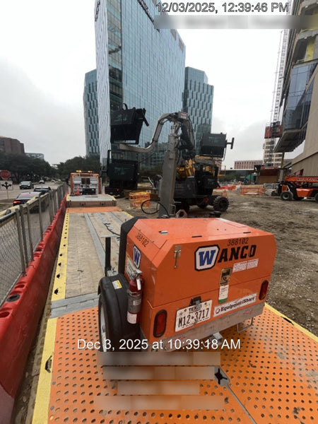 2024 Wanco WLTT-4MM4K Diesel, Deep Sea Controller, Shore Power Plug, Auto Start, (4) 350W LED Floodlights, 4kW Generator, 60 Gal Fuel Tank, 2" Ball, T3