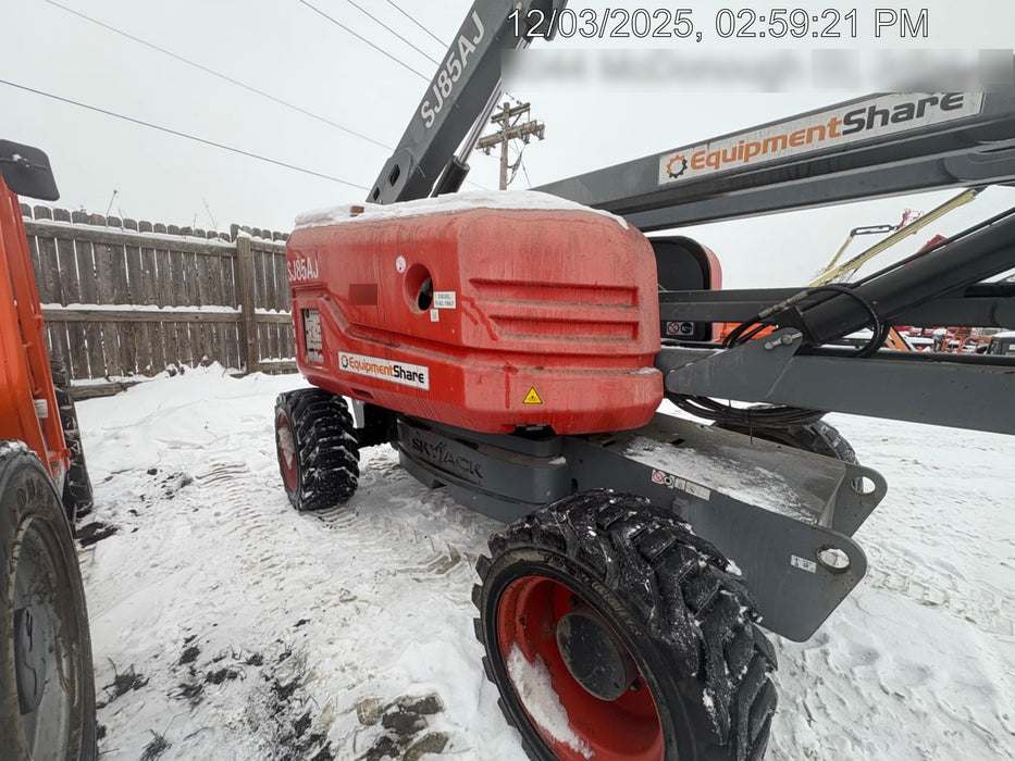 2018 Skyjack SJ85 AJ Skyjack SJ85 AJ, FF Tires, WRDY Generator, Beacon