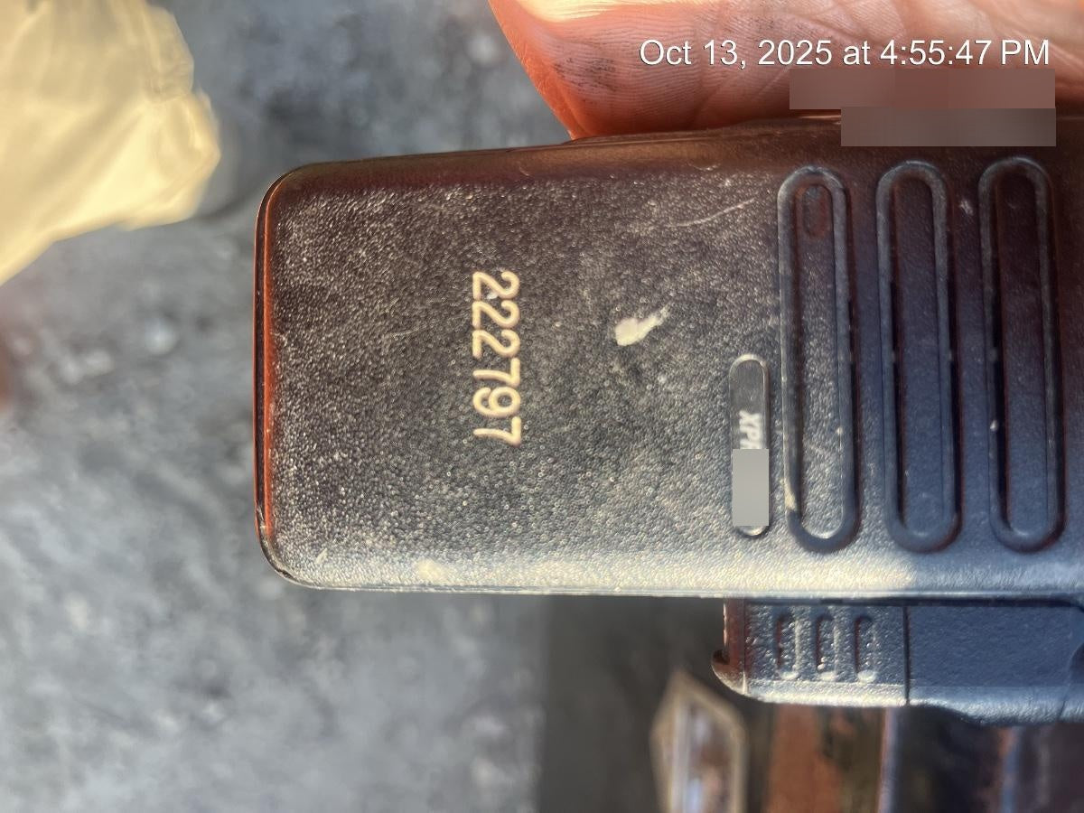 2022 MOTOROLA XPR3300E
