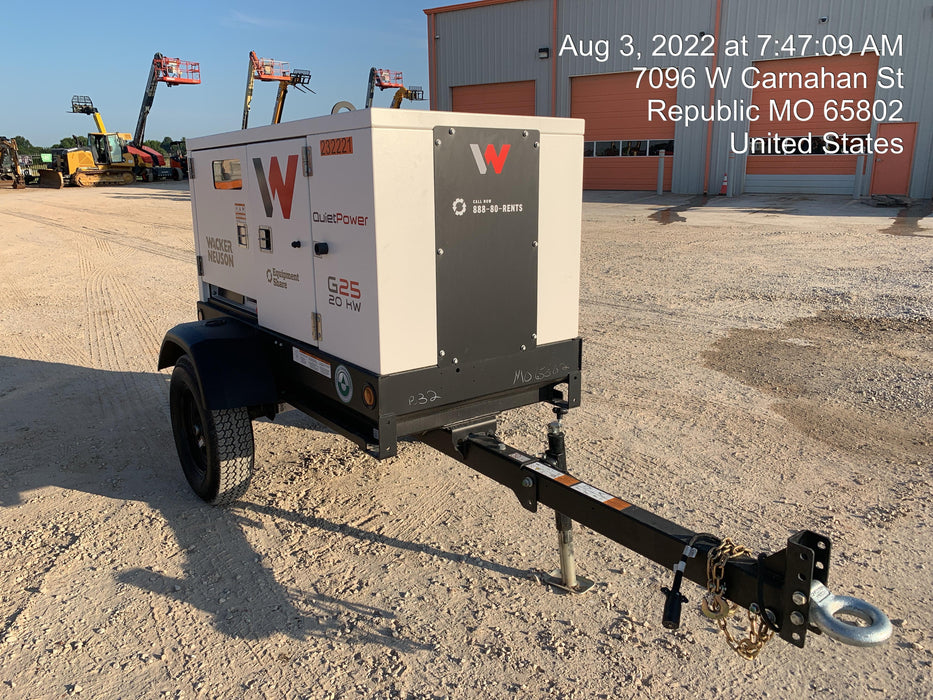 2022 WACKER NEUSON G25