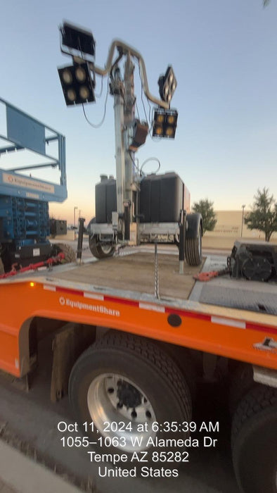 2024 Wanco WLTT-4MM4K Diesel, Deep Sea Controller, Shore Power Plug, Auto Start, (4) 350W LED Floodlights, 4kW Generator, 60 Gal Fuel Tank, 2" Ball, T3