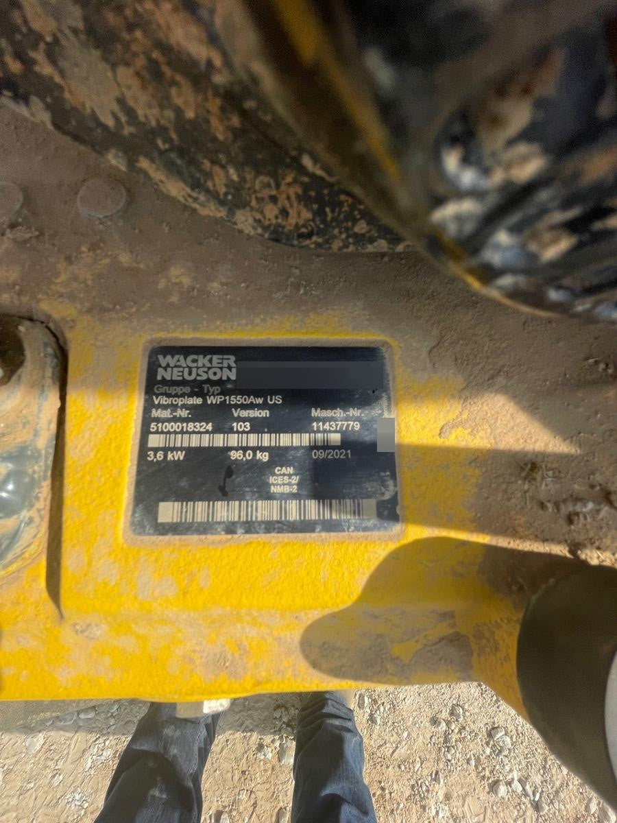 2022 WACKER NEUSON WP1550AW