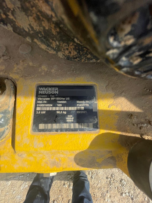2022 WACKER NEUSON WP1550AW