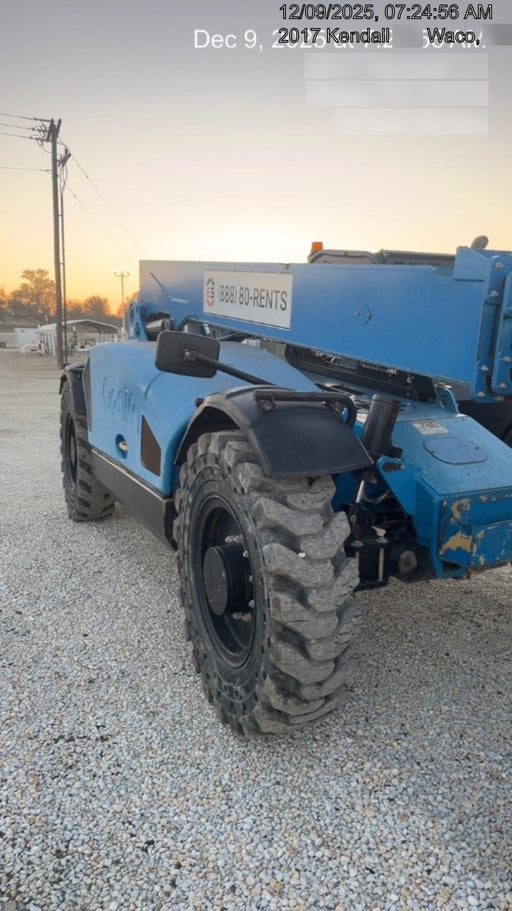 2019 Genie GTH-844 Canopy, Solid RT Tires, LED Work Lights, Beacon 60" QA Carriage, 48" Forks