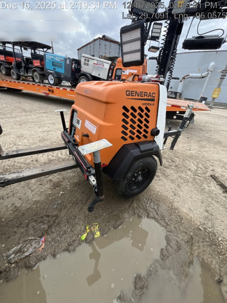 2025 Generac MLTS-4 Diesel, Mitsubishi L2E, 7.1 hp @1800 rpm, Flex Switch 120V Input, Powerzone Controller, (4) 320W LED Lights, 4kW Generator, 39.9 Gal Fuel Tank, 2" Ball
