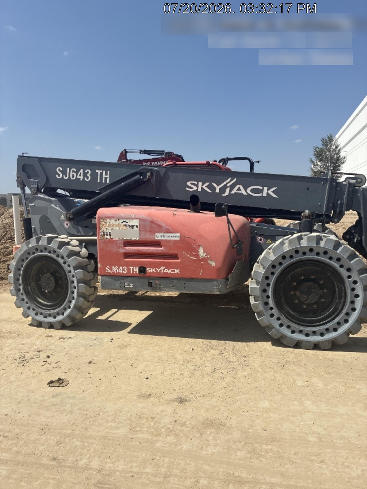 2016 SKYJACK SJ643 TH