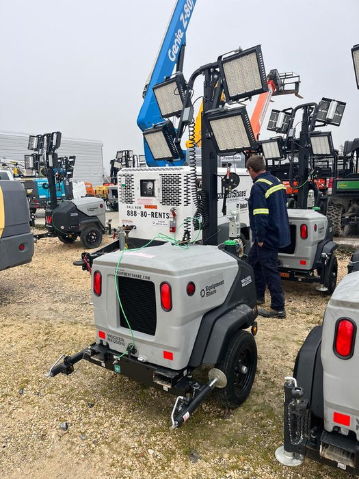 2024 Wacker Neuson LTT4 Diesel, Kohler KDW702, Deep Sea Controller, Auto Start, LED 320W, Bypass Outlet, T3