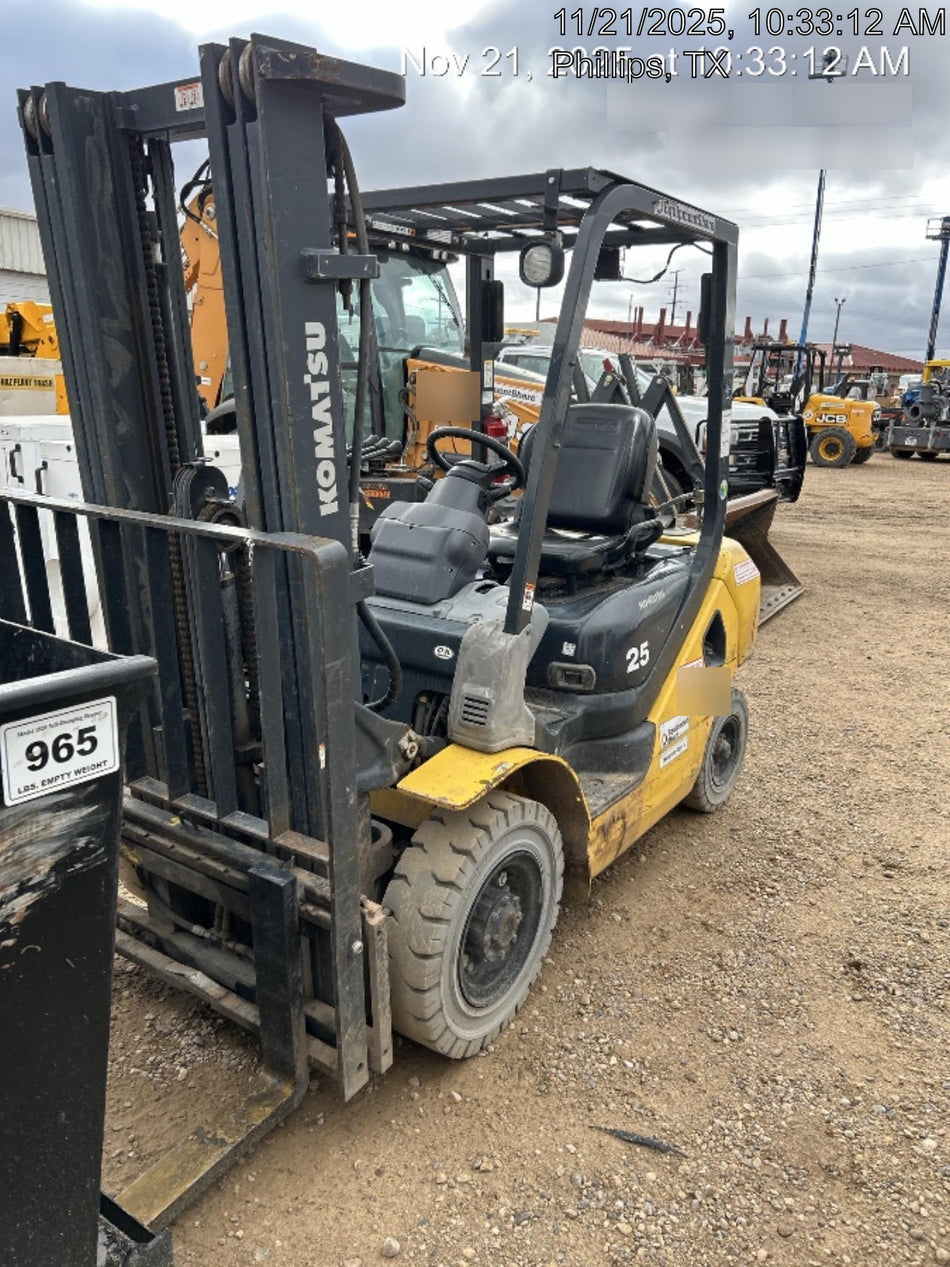 2018 KOMATSU FG25HT-16