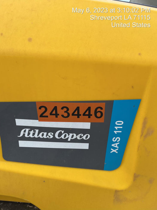 2022 ATLAS COPCO XAS 110